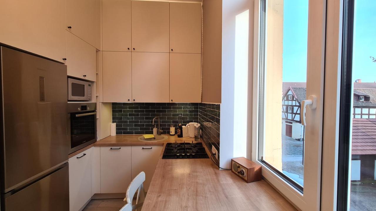 Family Apartment In Klaipeda Old Town Eksteriør billede